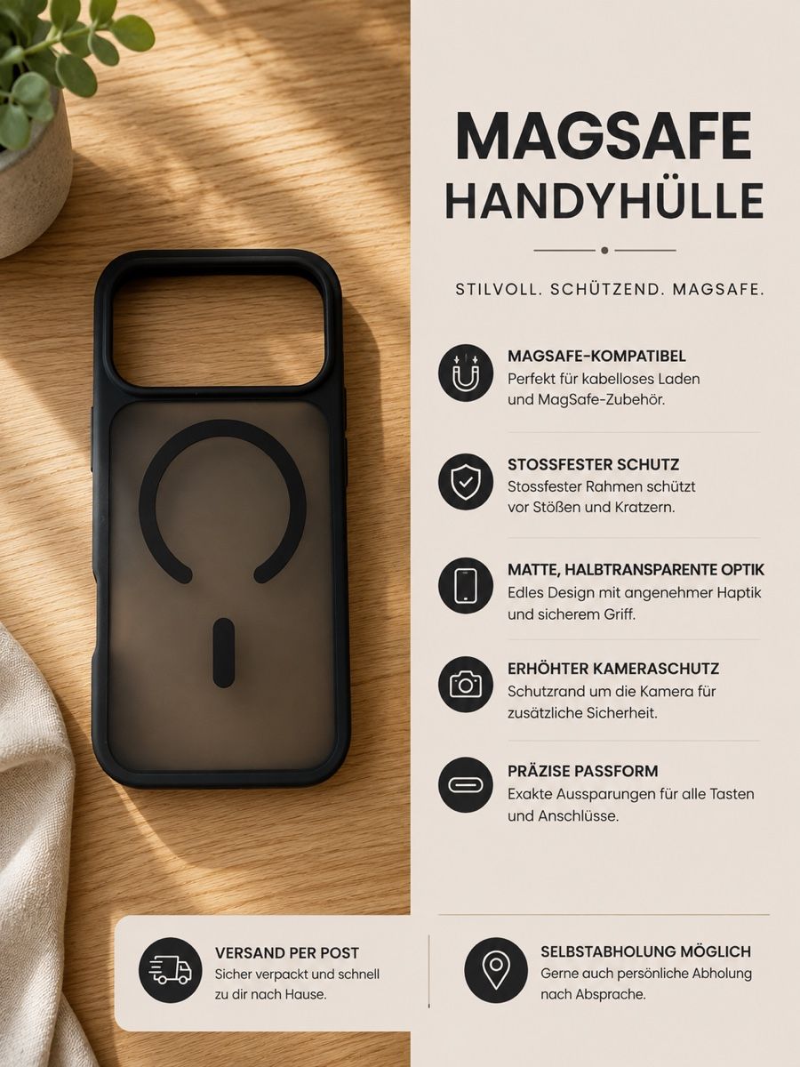 Cover & Protezioni schermo: iPhone MagSafe Hülle  – Nuovo e nell'imballaggio originale da Kloten venduto da ST-Kloten 6