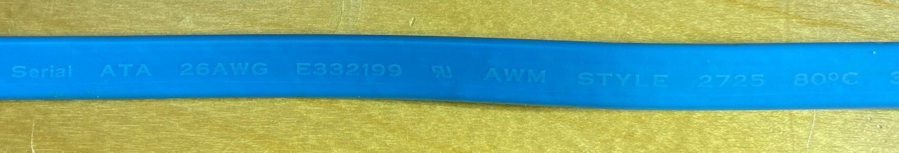 PC: 1 x SATA data Kabel, 0.5m 6GB/s blue – Nuovo e nell'imballaggio originale da Genestrerio venduto da DennoPC 2