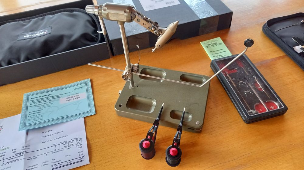 Bindestock Petitjean Swiss Vise, Bindestock, Fliegenbinden Kaufen auf