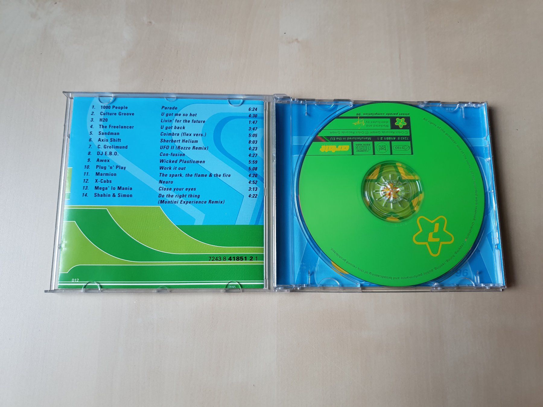 CDs: Street Parade 96 – Gebraucht aus Stansstad von collectorsshop 2