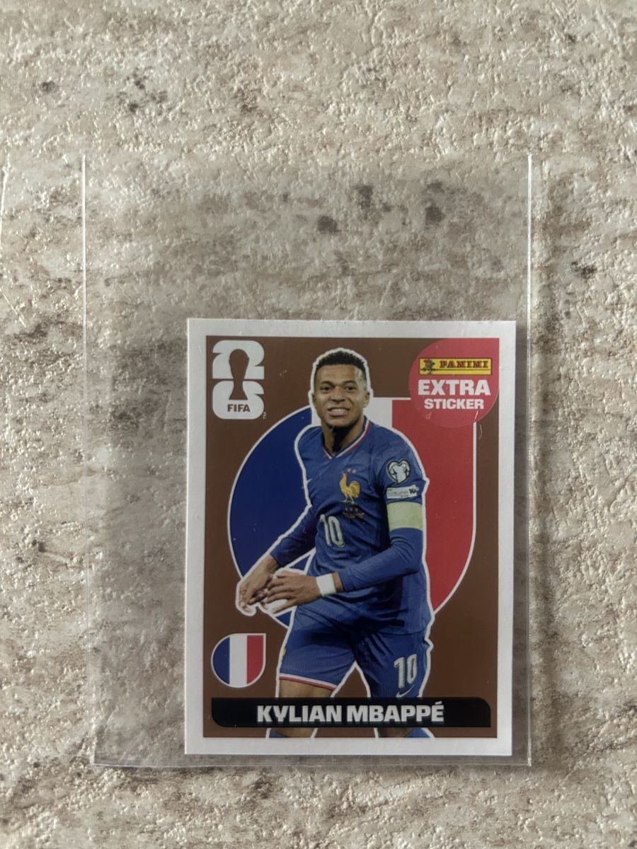 Panini Carte collezionabili: Kylian Mbappé - Panini WM Extra Sticker Bronze – Nuovo (secondo la descrizione) da Frauenfeld venduto da lm_11