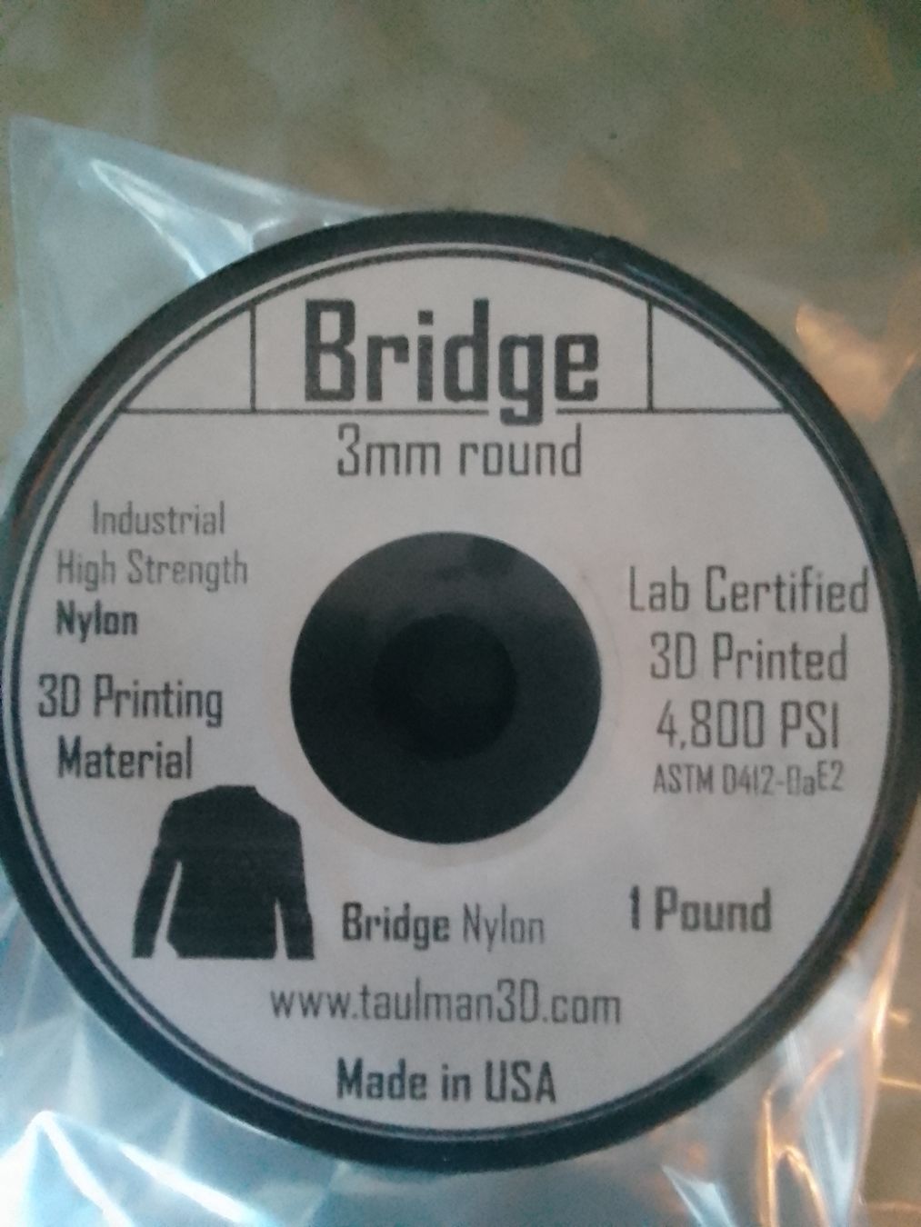 Filamento: 3D Druck Material Nylon Neu OVP – Nuovo e nell'imballaggio originale da Ebmatingen venduto da swiss.canadian 2