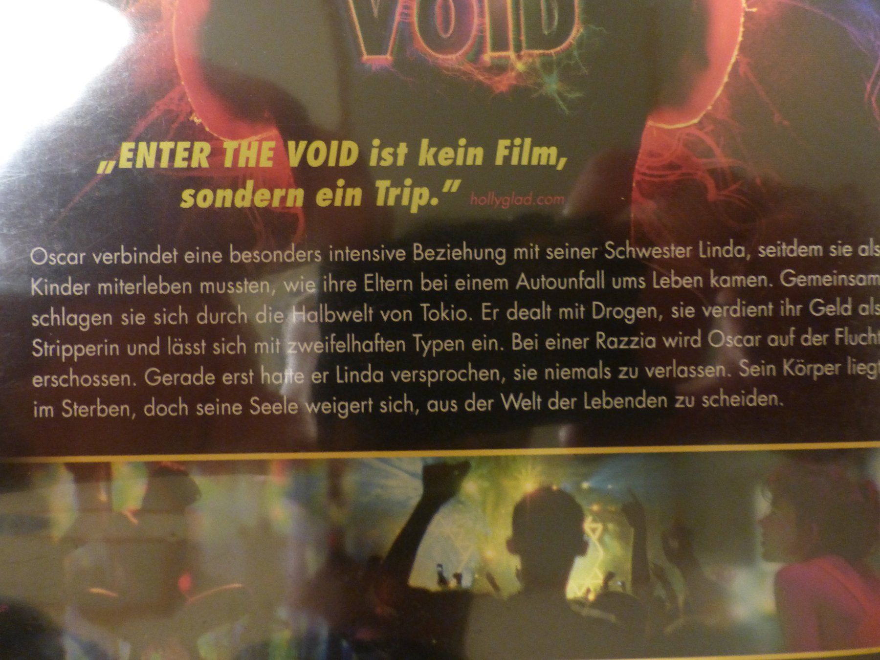 Tutti i DVDs: Enter the void Gaspar Noe DVD – Usato da Zumikon venduto da psisound 4