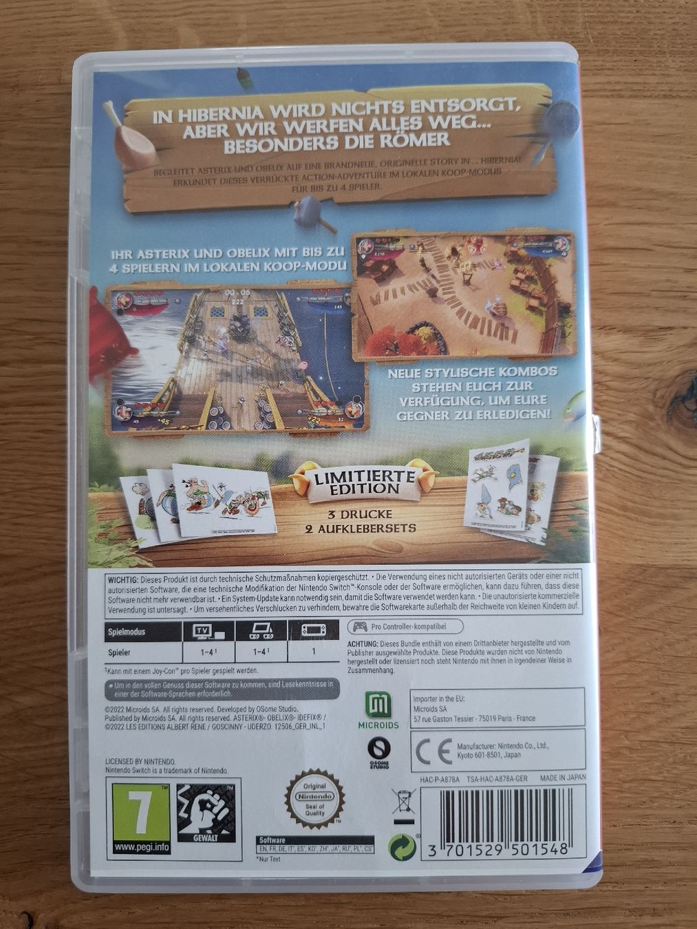 Nintendo Giochi: Asterix und Obelix Spiel Switch – Usato da Attiswil venduto da Tantan14 1