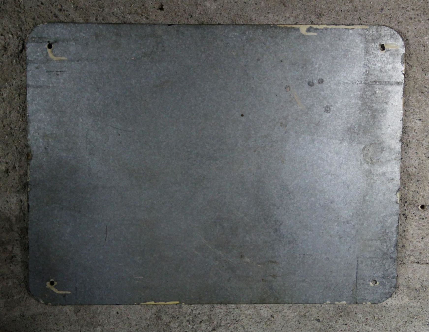 Insegne: Blechschild "Teppichreinigung" – Usato da Birrwil venduto da brandschatz_birrwil 3