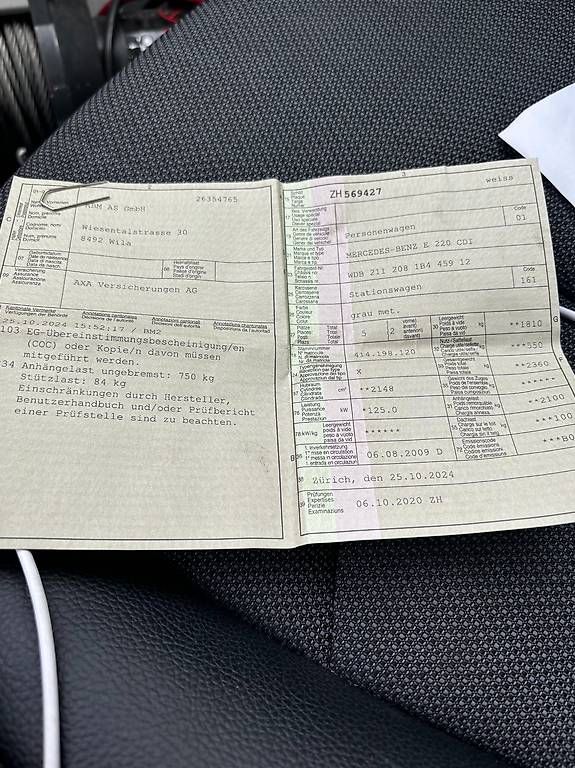 Automobili: Mercedes benz 220 E 170 Ps – Usato da Wila venduto da ABM_As 4
