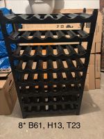 Weinregal aus Kunststoff
