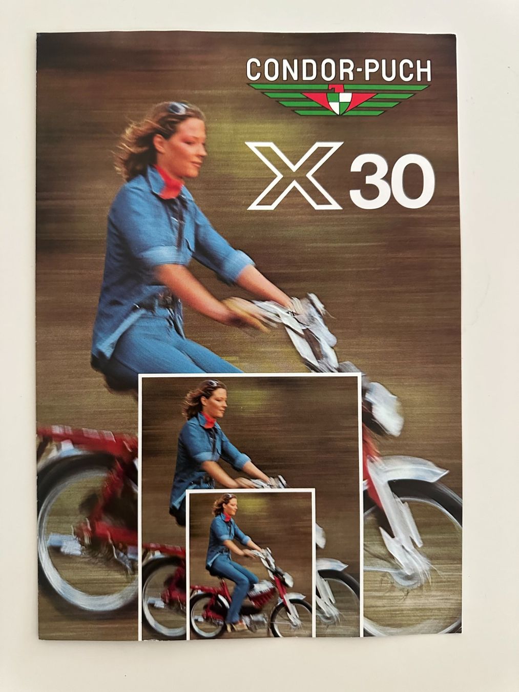 Condor Dokumente: Original Condor-Puch X30 NS/NL Prospekt d/fr – Gebraucht aus Oberägeri von verwuester