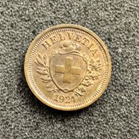 1 Rappen Schweiz Wappen 1924
