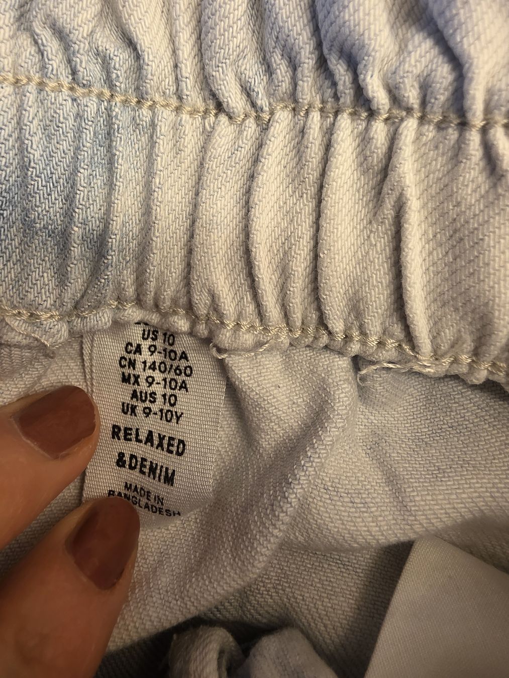 H&M Hosen: 2 H&M Relaxed Jeans, Denim-Look, Gr. 140 – Gebraucht aus Wigoltingen von Zuckerfee84 4