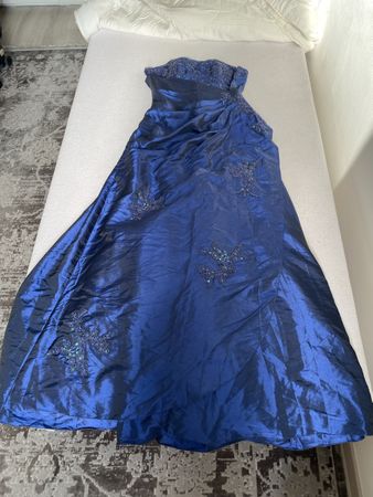 Robe bleue de bal | Taille M