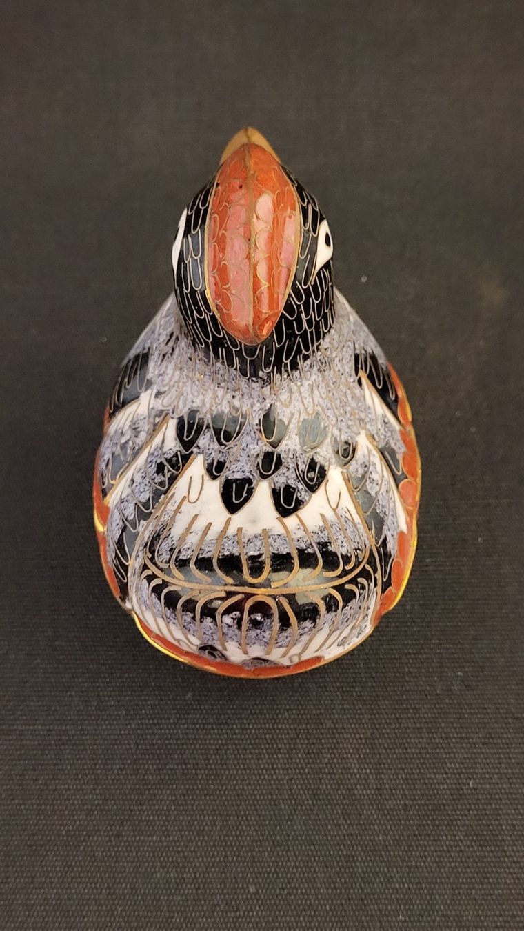 Figuren: Cloisonne-Dose HUHN HENNE – Gebraucht aus Basel von spinne02 4