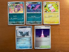 Pokemon Karten Set Reverse (Versand gratis)