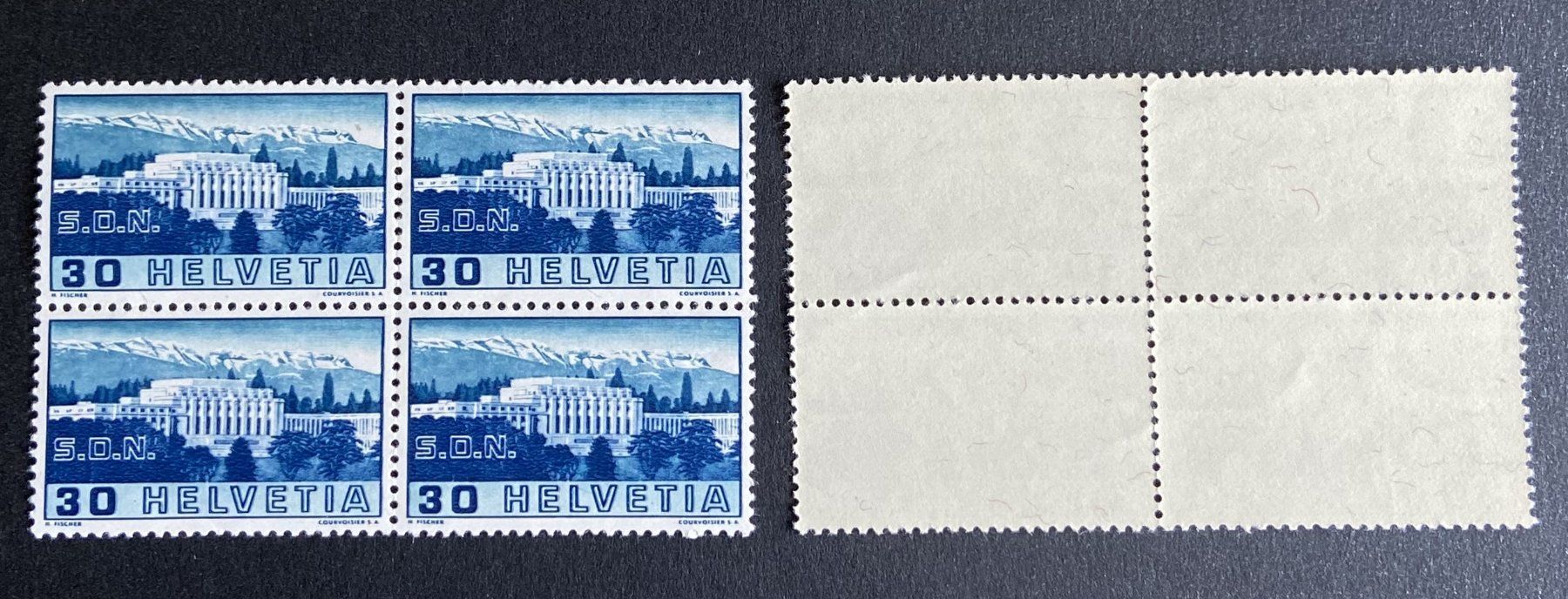 Tutti i francobolli: Freimarken 4er Block  1938 /39 – Usato da Böckten venduto da Hansi36 1