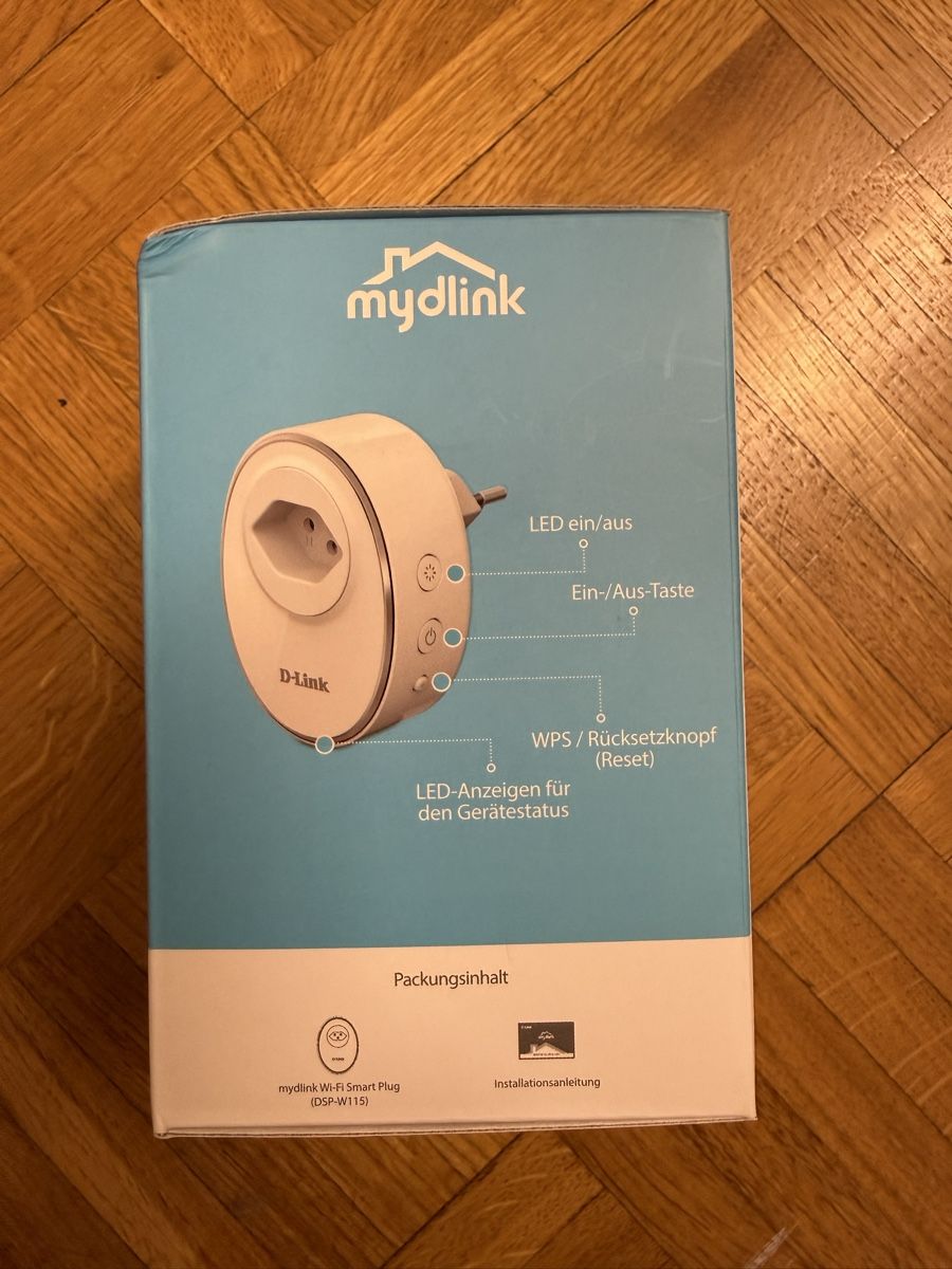 Dlink Spine: Prise connectée D-Link (wifi smart plug) – Nuovo e nell'imballaggio originale da Genève venduto da Benito27 3