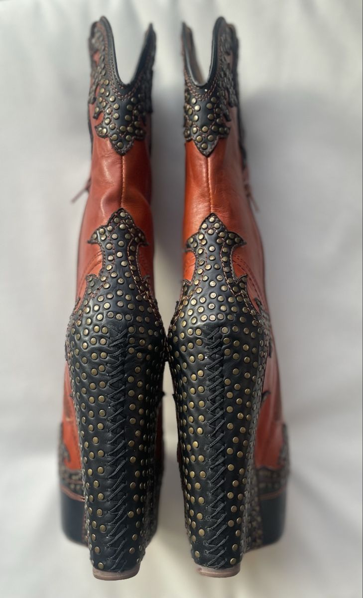 Scarpe da donna: Jeffrey Campbell Plateau-Westernstiefe – Nuovo (secondo la descrizione) da Dietikon venduto da MCage 2
