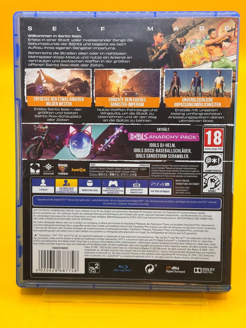 Sony Giochi: Saints Row PS4 – Usato da Oberwil b. Zug venduto da silver2024 1