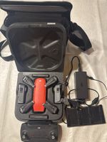 DJI Spark Fly More Combo Drohne Rot mit Zubehör