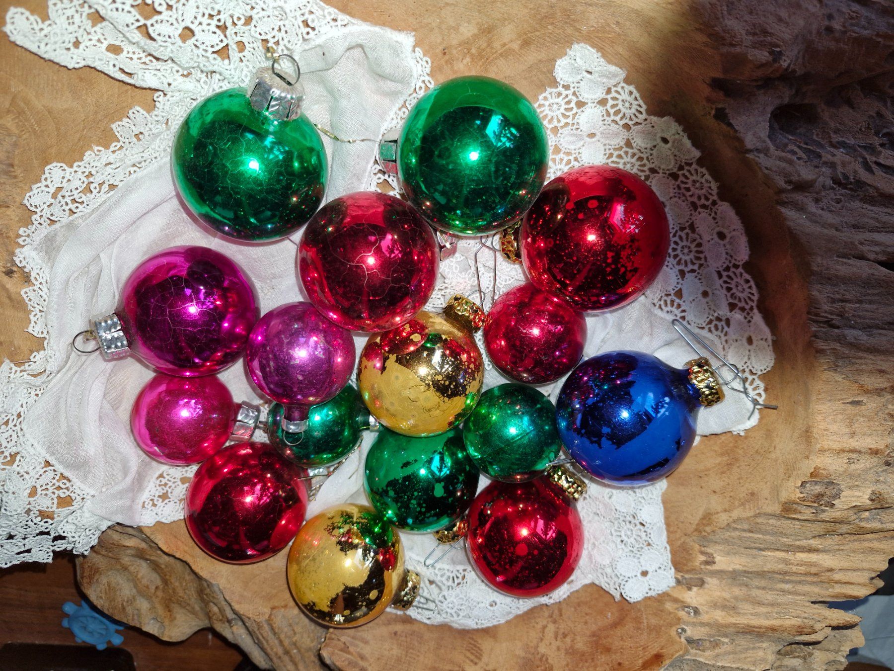 Alle Dekorationen: alter Christbaumschmuck – Gebraucht aus Guarda von rue_bpd7