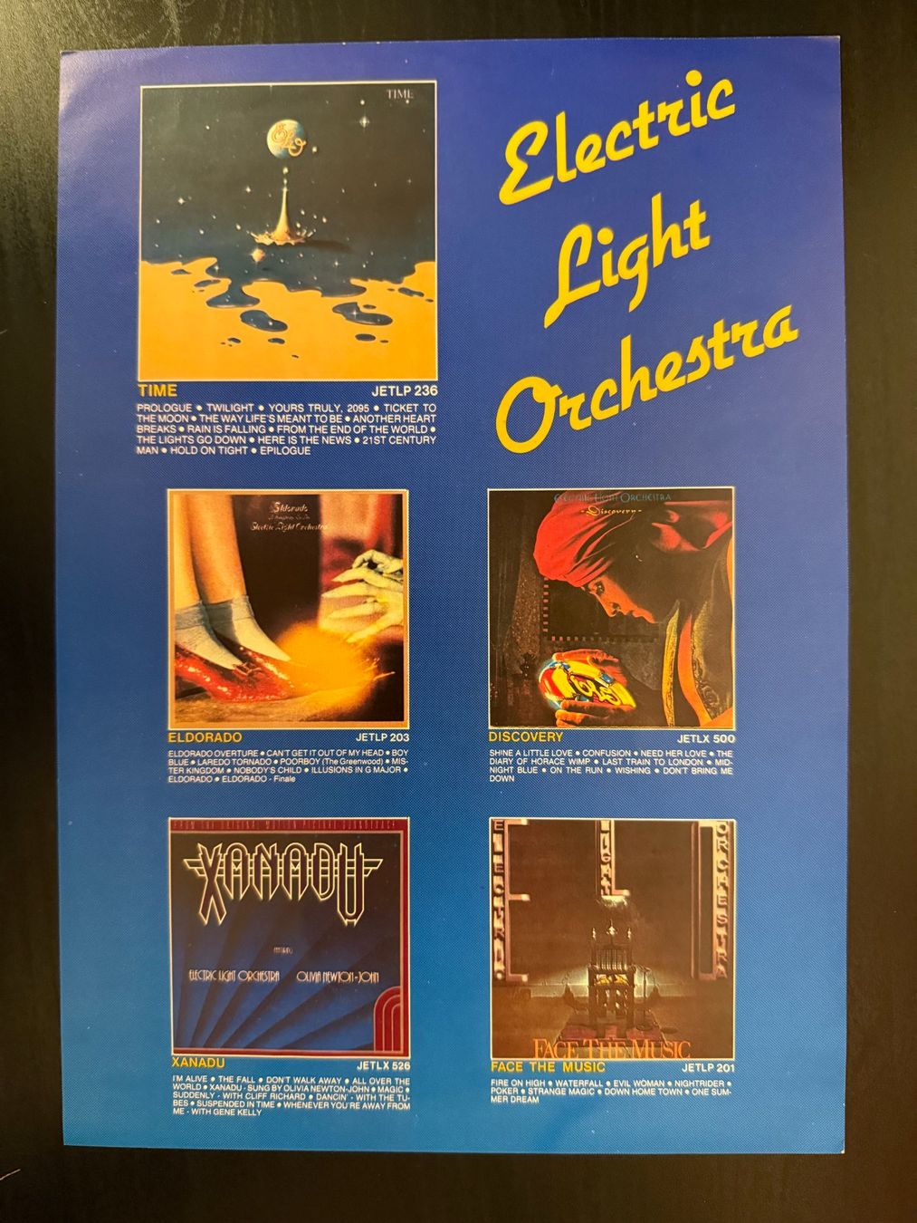 Schallplatten: Electric Light Orchestra – Time [LP EU 1981] – Gebraucht aus Tamins von  3