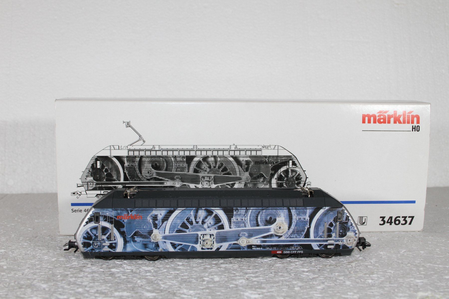 Märklin Modellini di ferrovie: Märklin 34637 SBB Re 460 "Krokodilgestänge" – Nuovo (secondo la descrizione) da Triesen venduto da cor_62ts 3