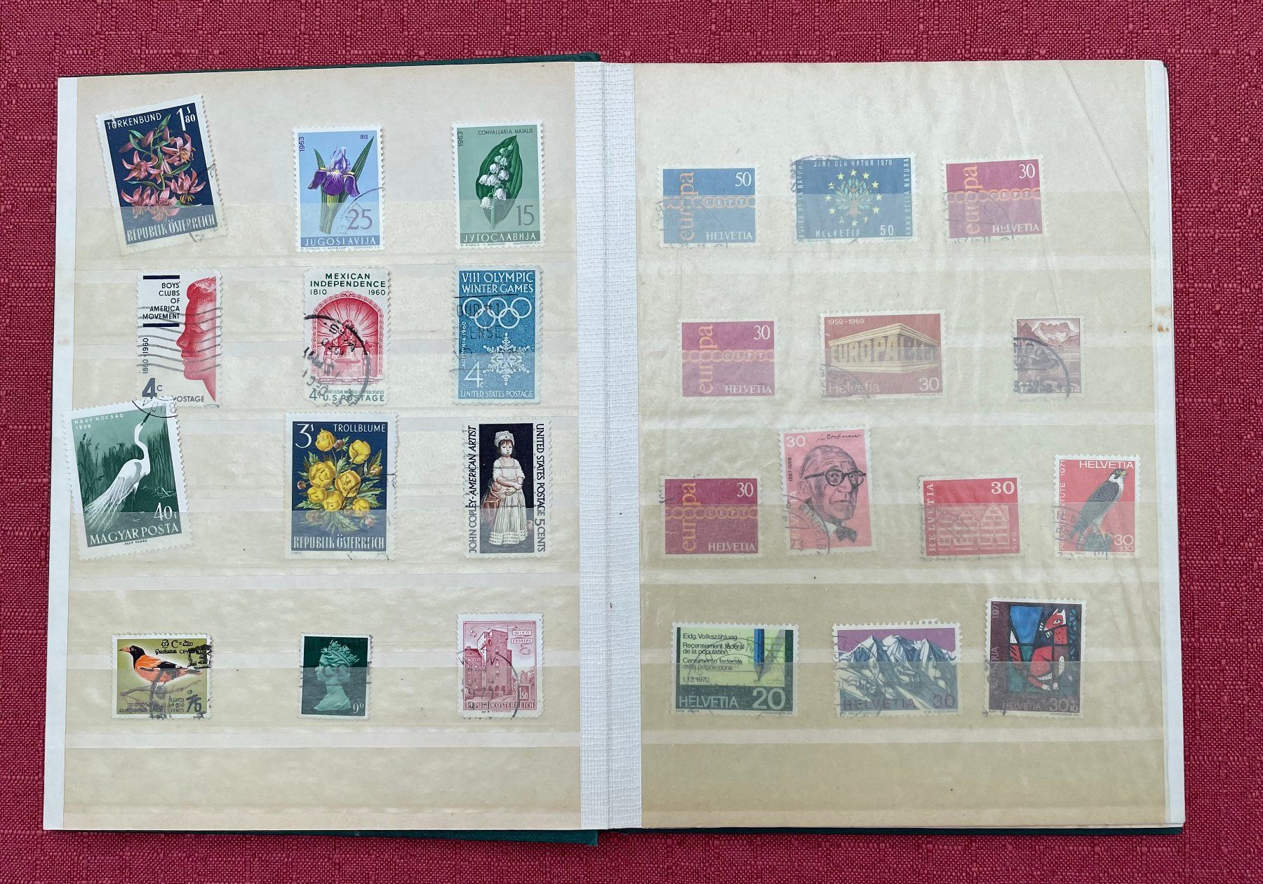 Alben: Briefmarken Album, alte Marken – Gebraucht aus Hettiswil von wer_9kcr