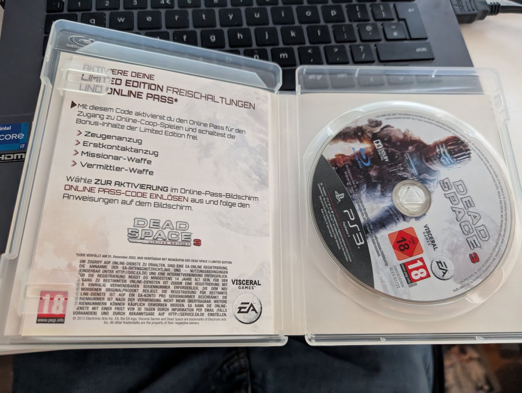 Sony Giochi: Dead Space 3 - Playstation 3 PS3 Game – Usato da Hünenberg See venduto da SpecialEditionGaming 1