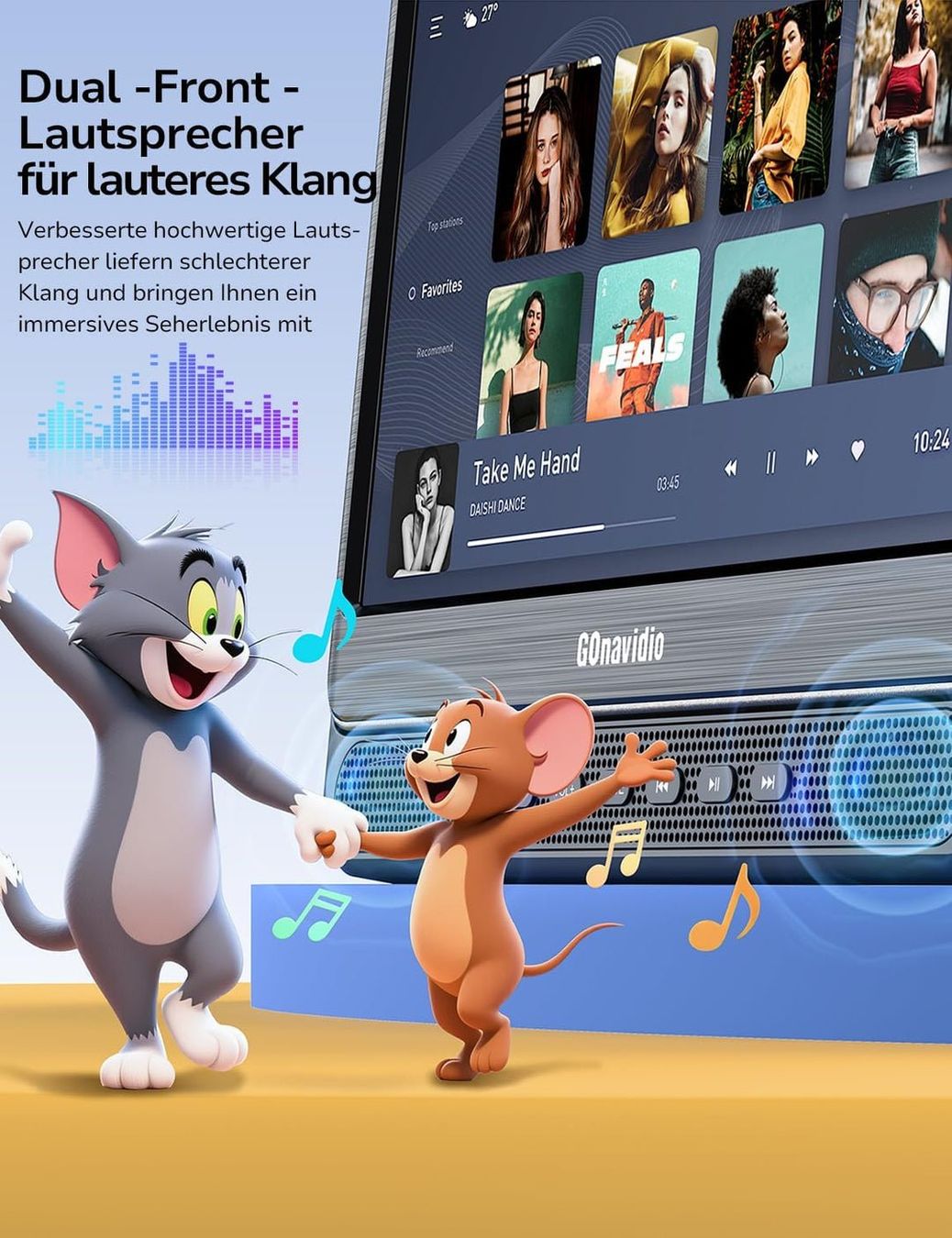 Lettore multimediale & Streamer: DVD Player Auto 2 Bildschirme 1080P HDMI-Eingang, Tragbar – Nuovo e nell'imballaggio originale da Utzigen venduto da estrela11 5