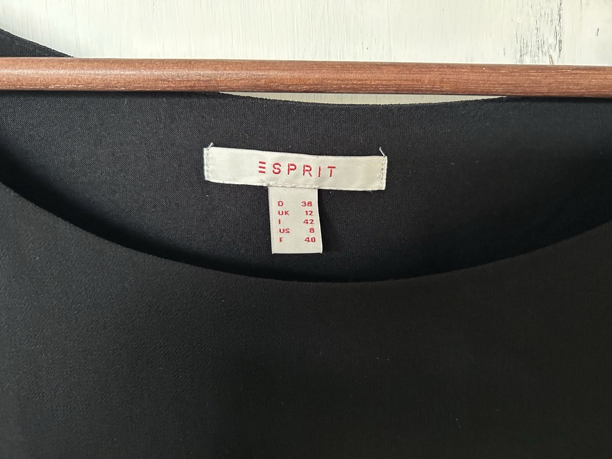 Esprit Camicette: Esprit Damen Oberteil schwarz, Gr.  38  – Usato da Bachenbülach venduto da danielaa0102 2