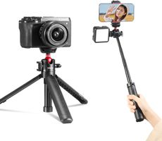 360° Stativ & Selfie Stick für Kamera und Smartphone