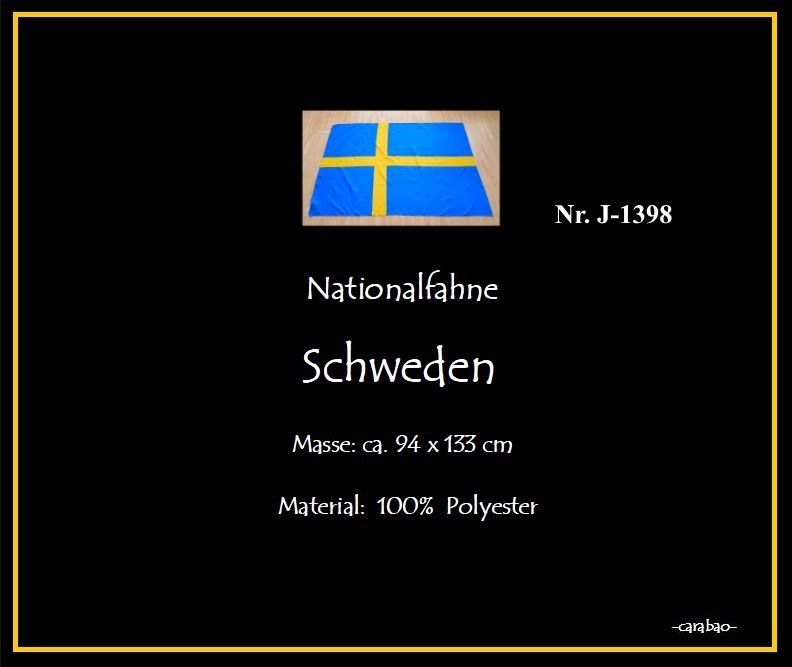 Bandiere: Nationalfahne *Schweden* - Nr. J-1398 – Nuovo (secondo la descrizione) da Winterthur venduto da --carabao-- 3