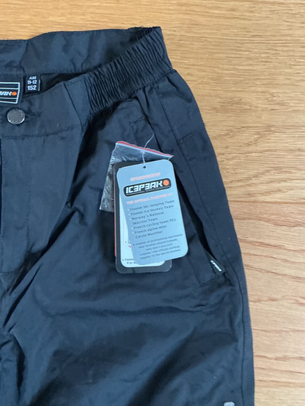 Icepeak Pantaloni: Kinder wasserdichte Hose, Gr. 152, – Nuovo (secondo la descrizione) da Basel venduto da jon_8csg 3