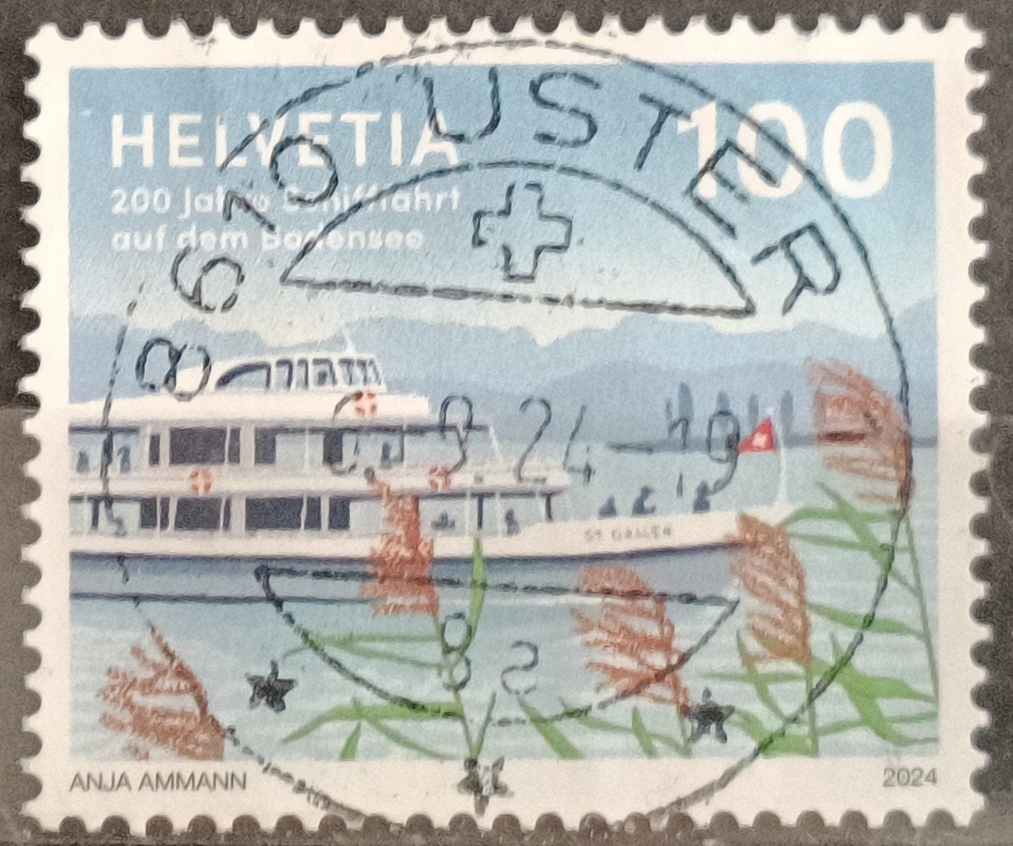 Alle Briefmarken: 2024 Schifffahrt auf dem Bodensee Vollstempel – Gebraucht aus Dübendorf von goeggi79