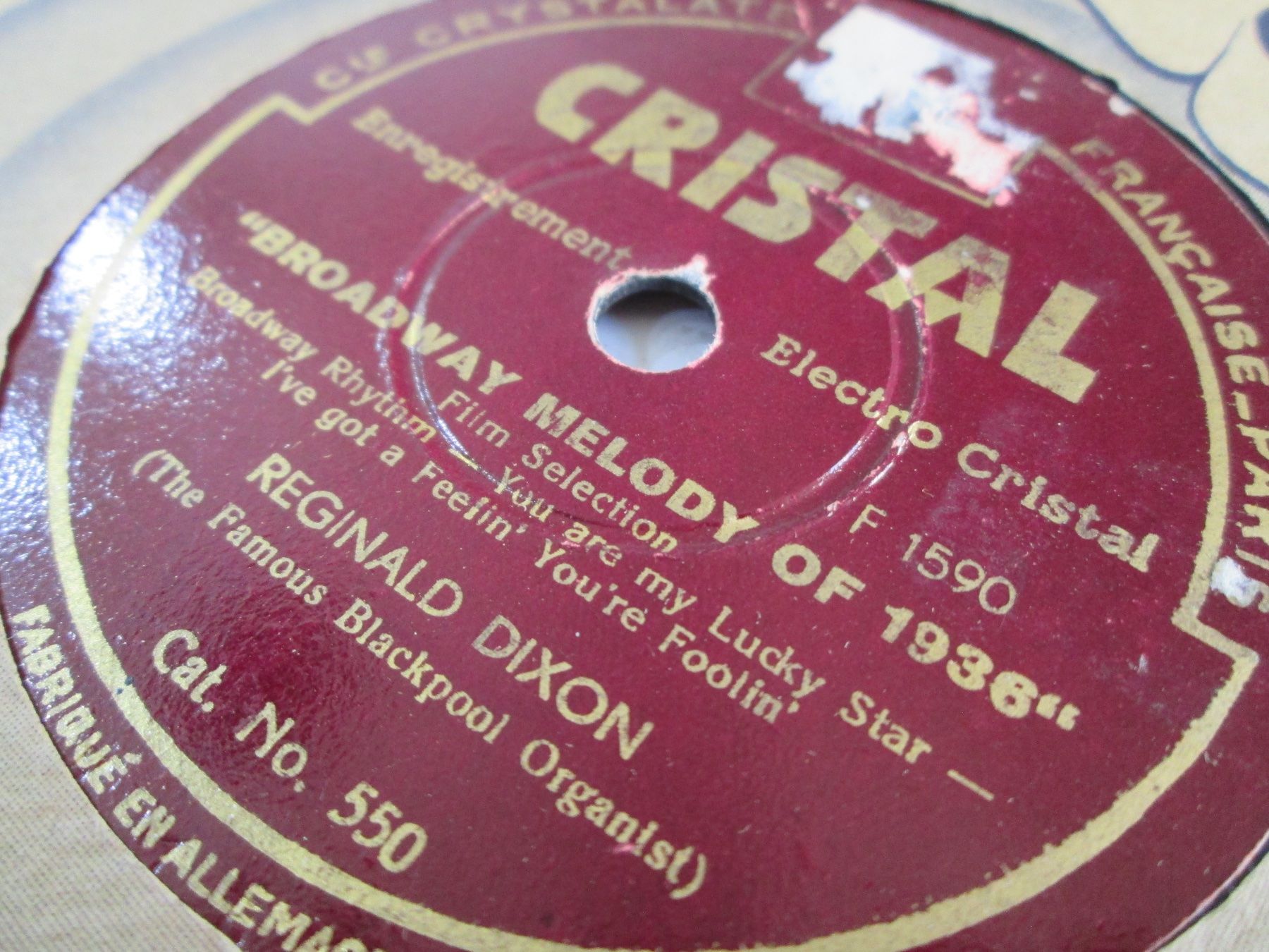 Vinyles: DISQUES 78 TOURS – D'occasion à Lausanne par Leag 9