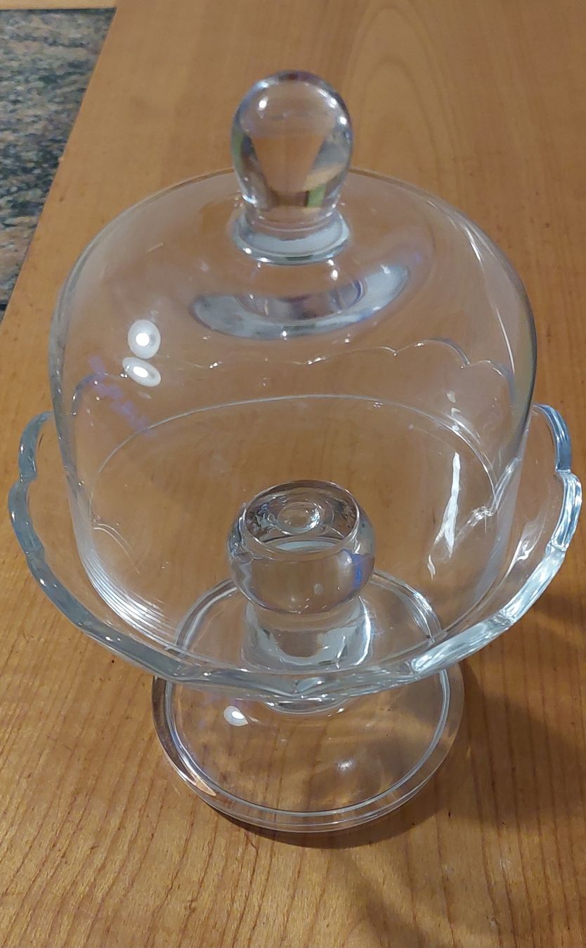 Bicchieri: Glasetagere mit Glocke – Nuovo (secondo la descrizione) da Zizers venduto da Pinot55 1