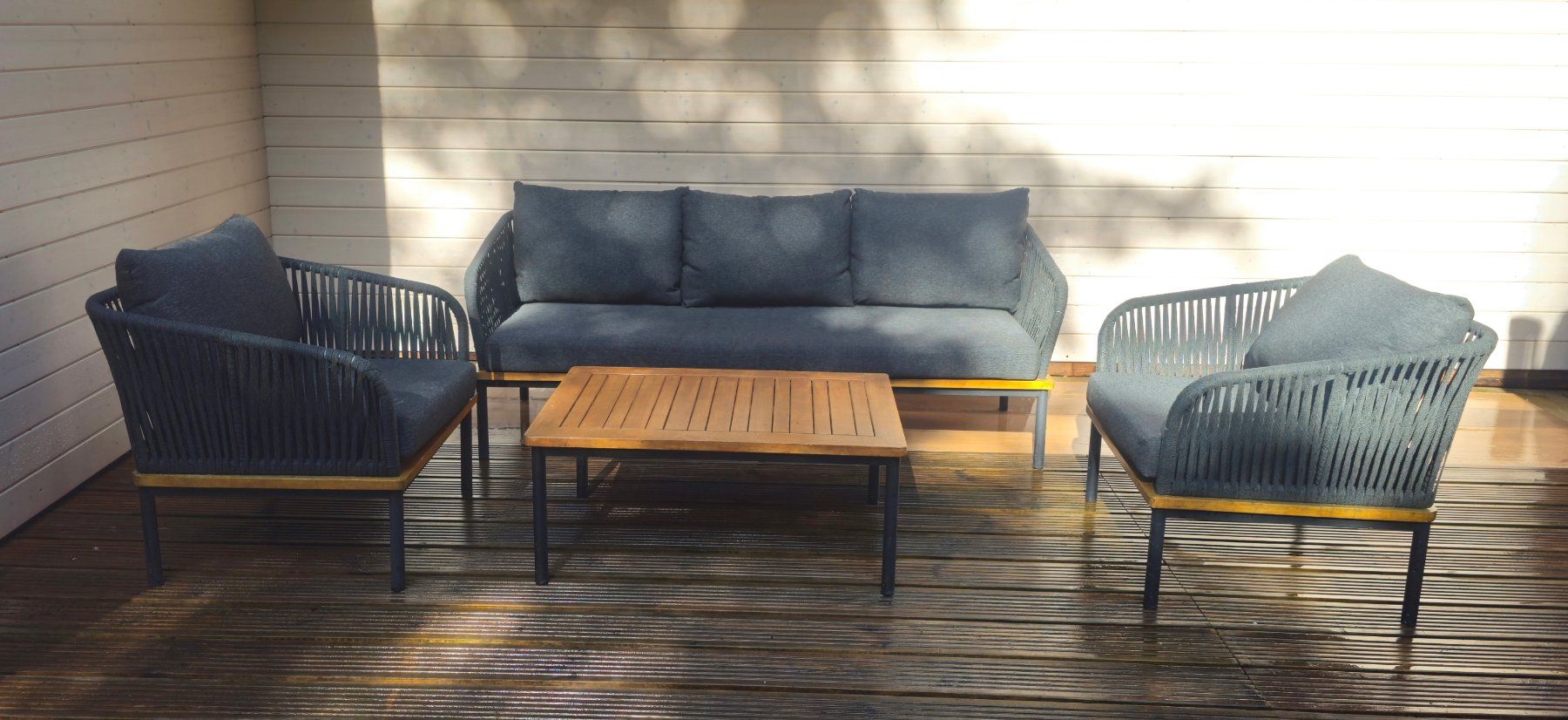 Divani: Gartenlounge Set mit Beistelltisch – Usato da Etzgen venduto da juj_b678 3