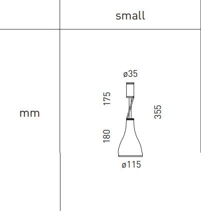 Lampadari & plafoniere: Deckenleuchte One Eighty Small von Serien – Usato da Suhr venduto da leuchtenshop 5