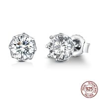Ohrringe Ohrstecker Sterlingsilber Cubic Zirkonia