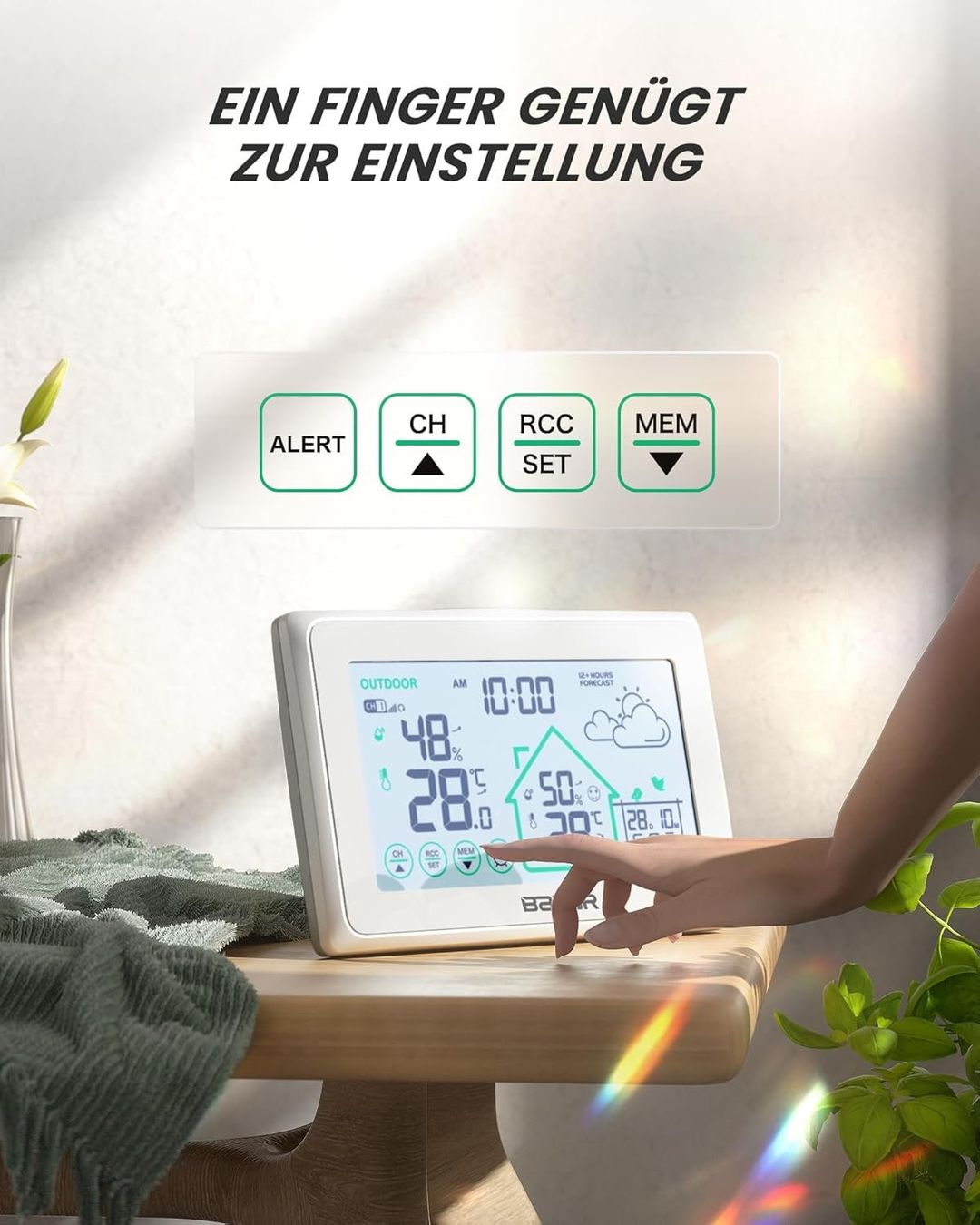 Altro per la casa: Wetterstation Funk mit Außensensor – Nuovo e nell'imballaggio originale da Nuglar venduto da SaleRitter 1
