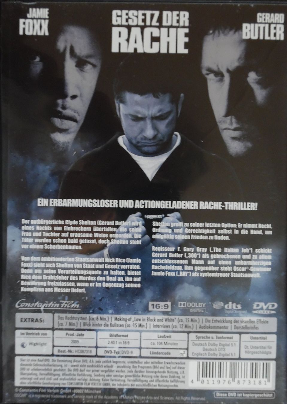 Tutti i DVDs: Gesetz der Rache – Usato da Bellinzona venduto da Luna093 2