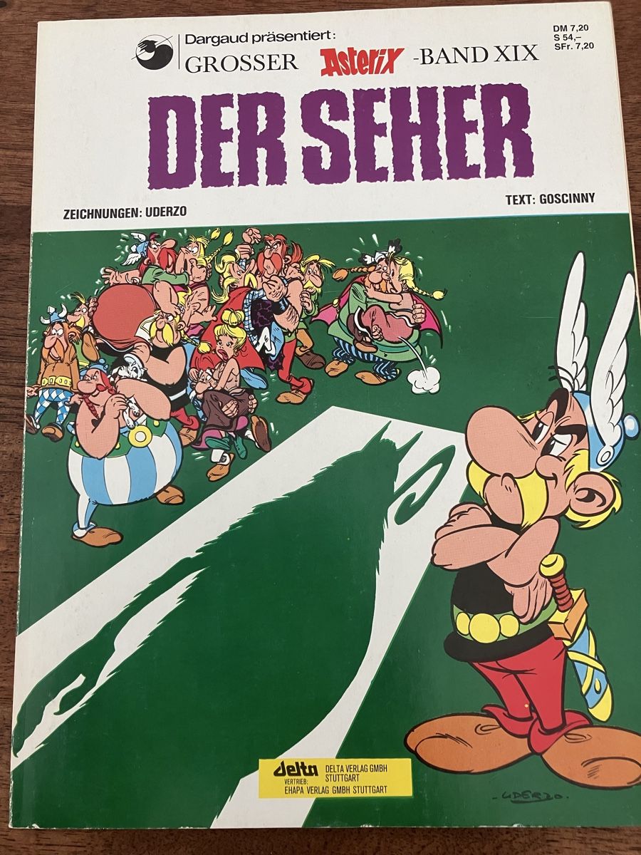 Fumetti: Asterix - der Seher – Usato da Aarau venduto da Trinity730