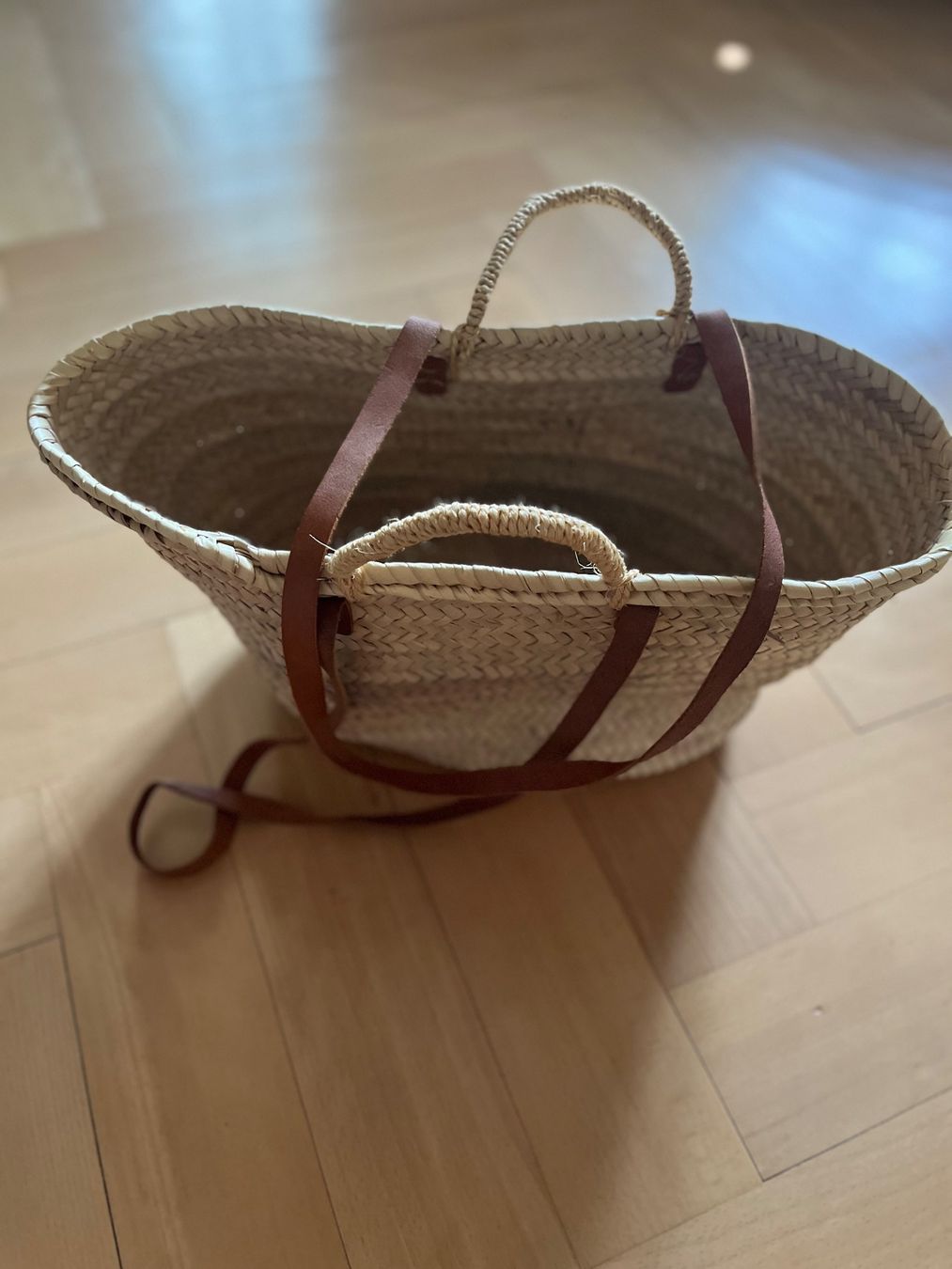 Taschen: Strohtasche Strandkorb – Neu (gemäss Beschreibung) aus Baden von ElenArt 1
