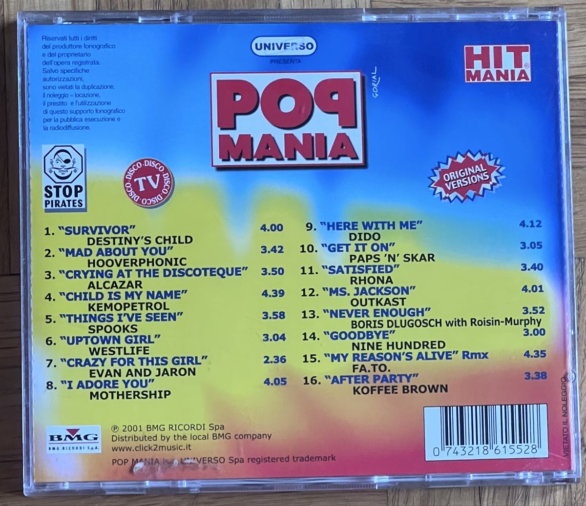 CD: Compilation Pop Mania – Usato da Dino venduto da ani_ypr9 2