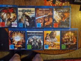 8 Super Fantasy Filme als Blu-ray