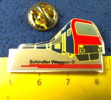 SCHINDLER WAGON ZUG BAHN PIN GLASIERT