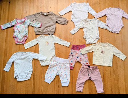 Babykleider Paket Mädchen 62 Herbst