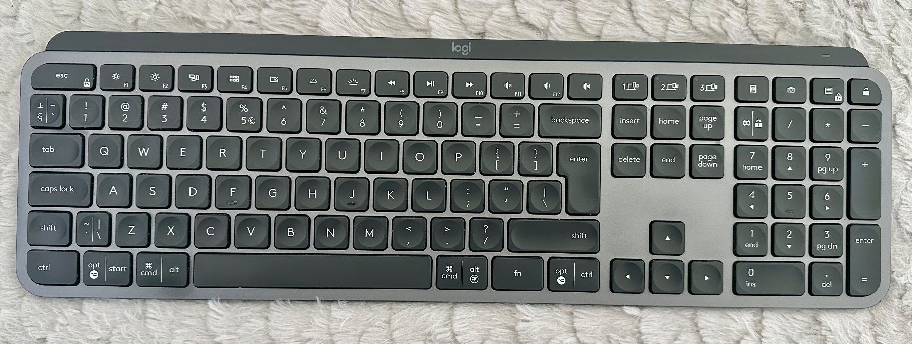 Logitech MX Keys Kabellose Tastatur (US INT'L Layout) (Gebraucht) in ...