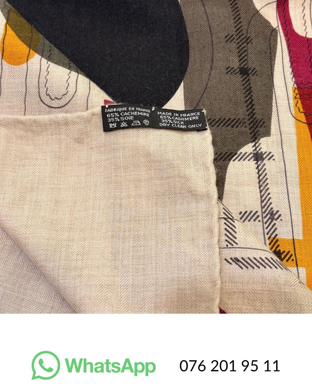 Hermès Foulards, Tücher & Schals: Hermès 140 “Camails” – Gebraucht aus Binningen von Designerlabels 8