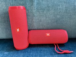 2x JBL Flip 4 Lautsprecher orange, guter Zustand