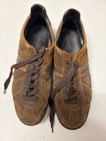 NAVYBOOT Schuhe braun Wildleder Schnürung Grösse 42